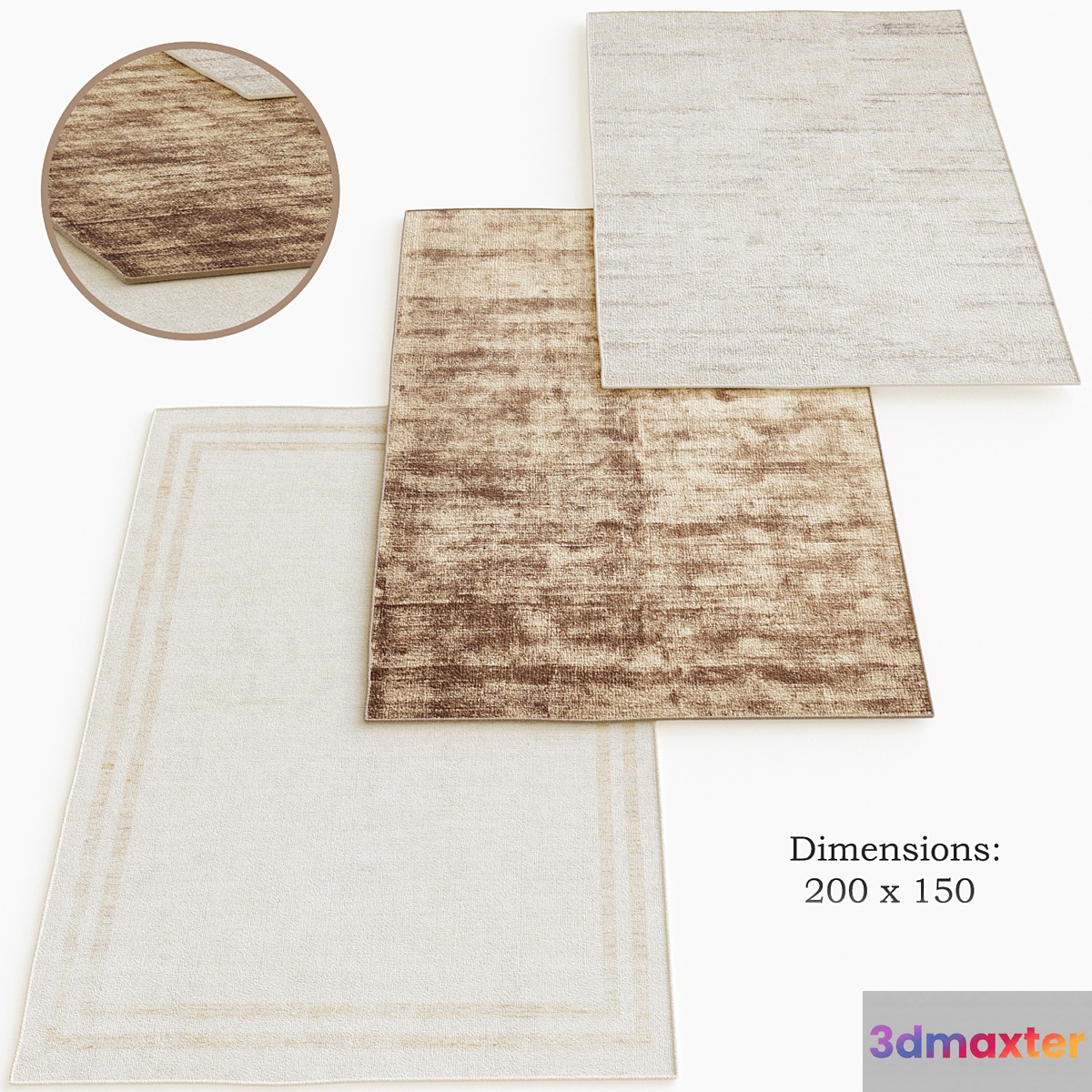 Carpets Zara Home 2 3D Max