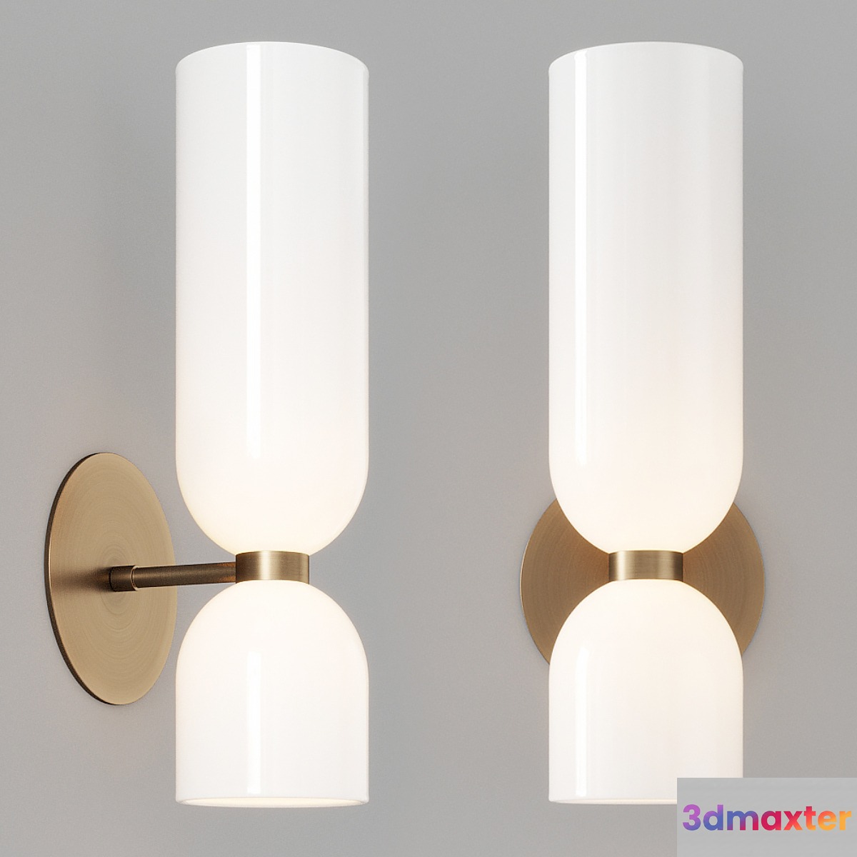 Wall lamp Lightmaker Studio Edie Sconce White