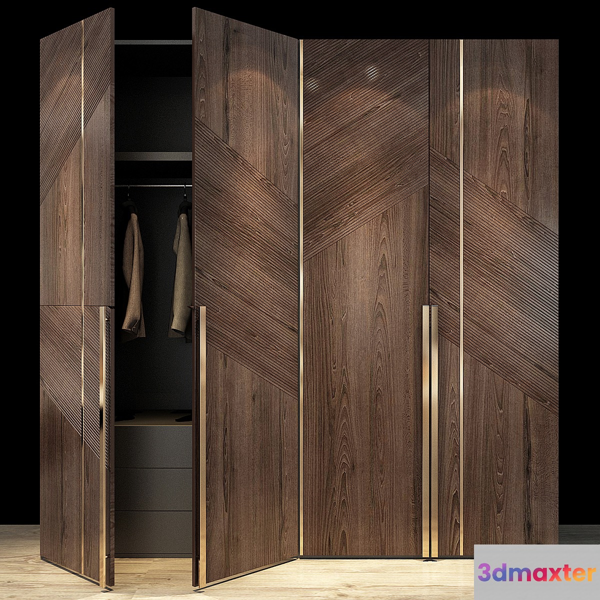 Cabinet Furniture 040 3D Max