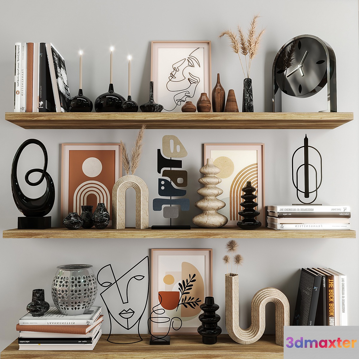 Decorative set 05 3D Max