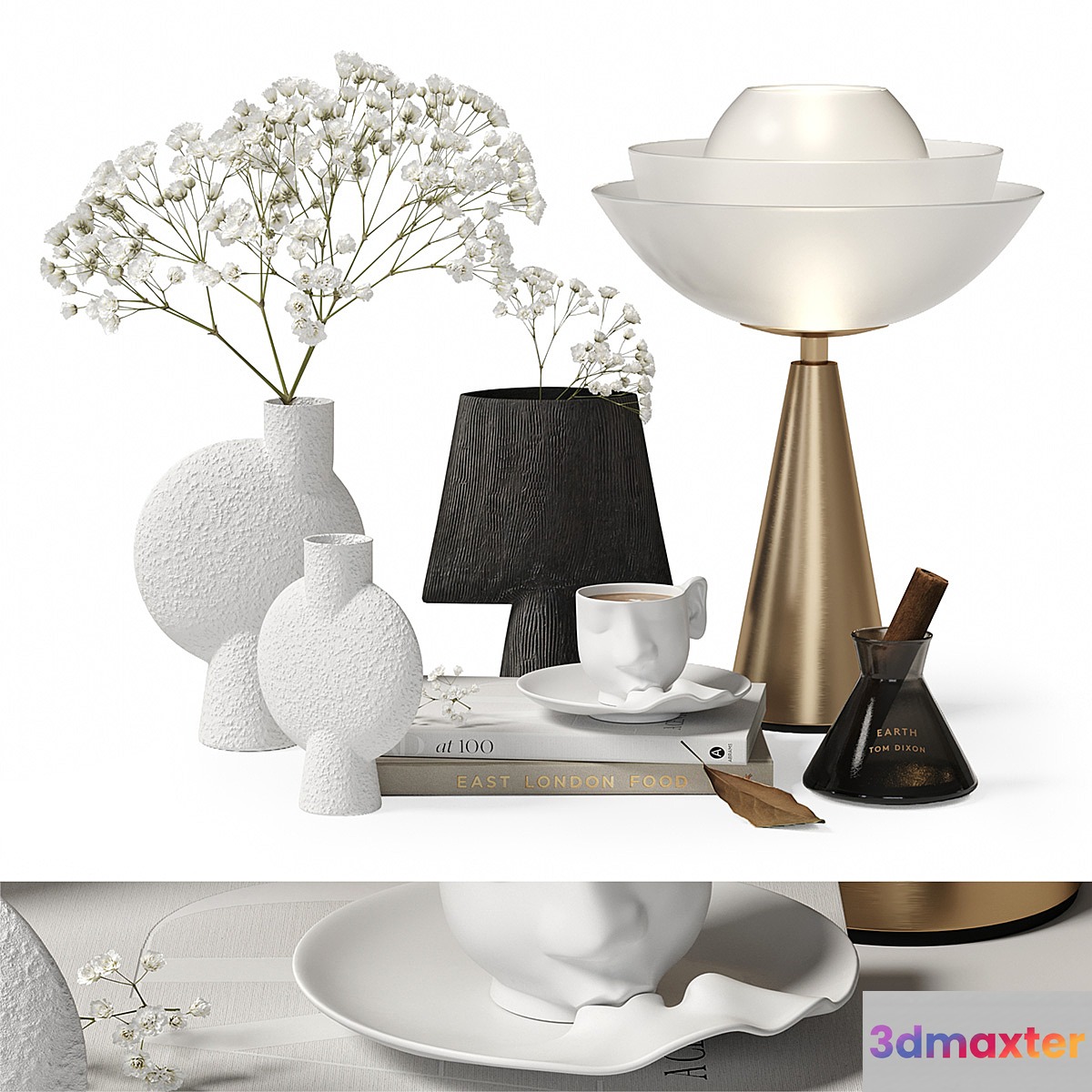 Decorative set Cup Kiss