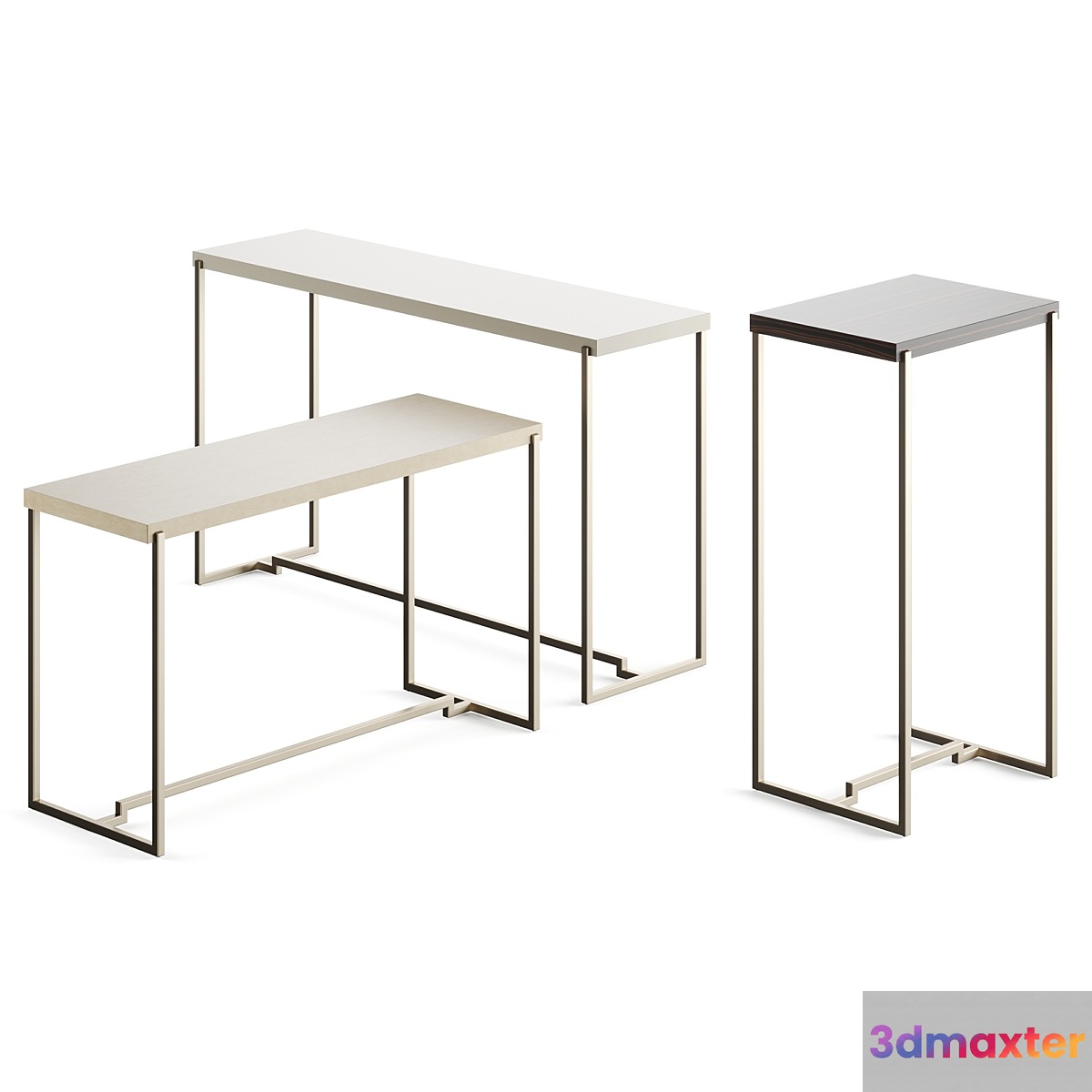 Fendi Casa Iron 2021 Console 3D Max