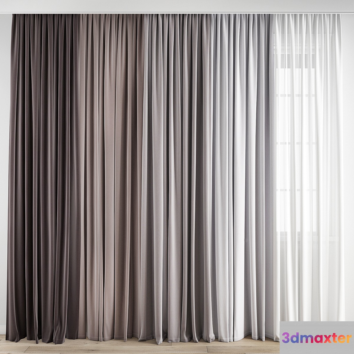 Curtain 174 3D Max