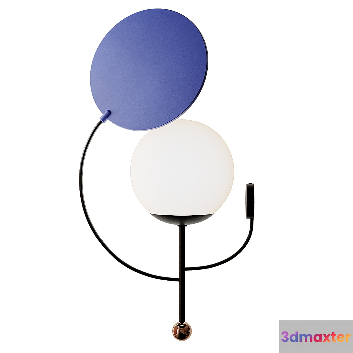 Colorful Wall Lamp by Thomas Dariel