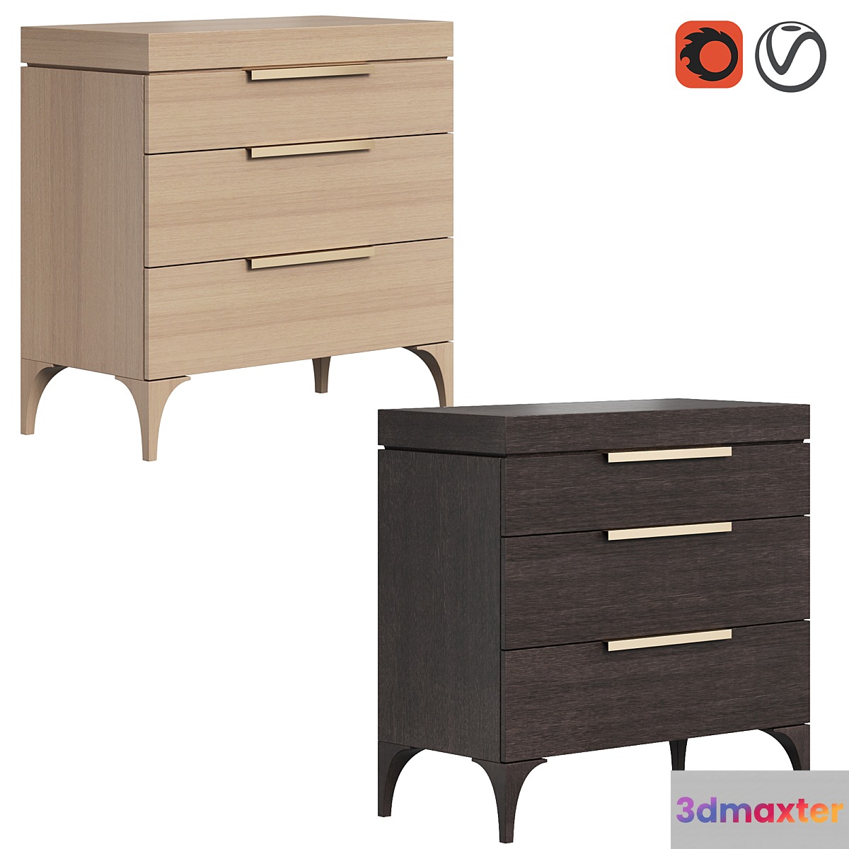 Dantone Home Chest of drawers Bridge 3D Max
