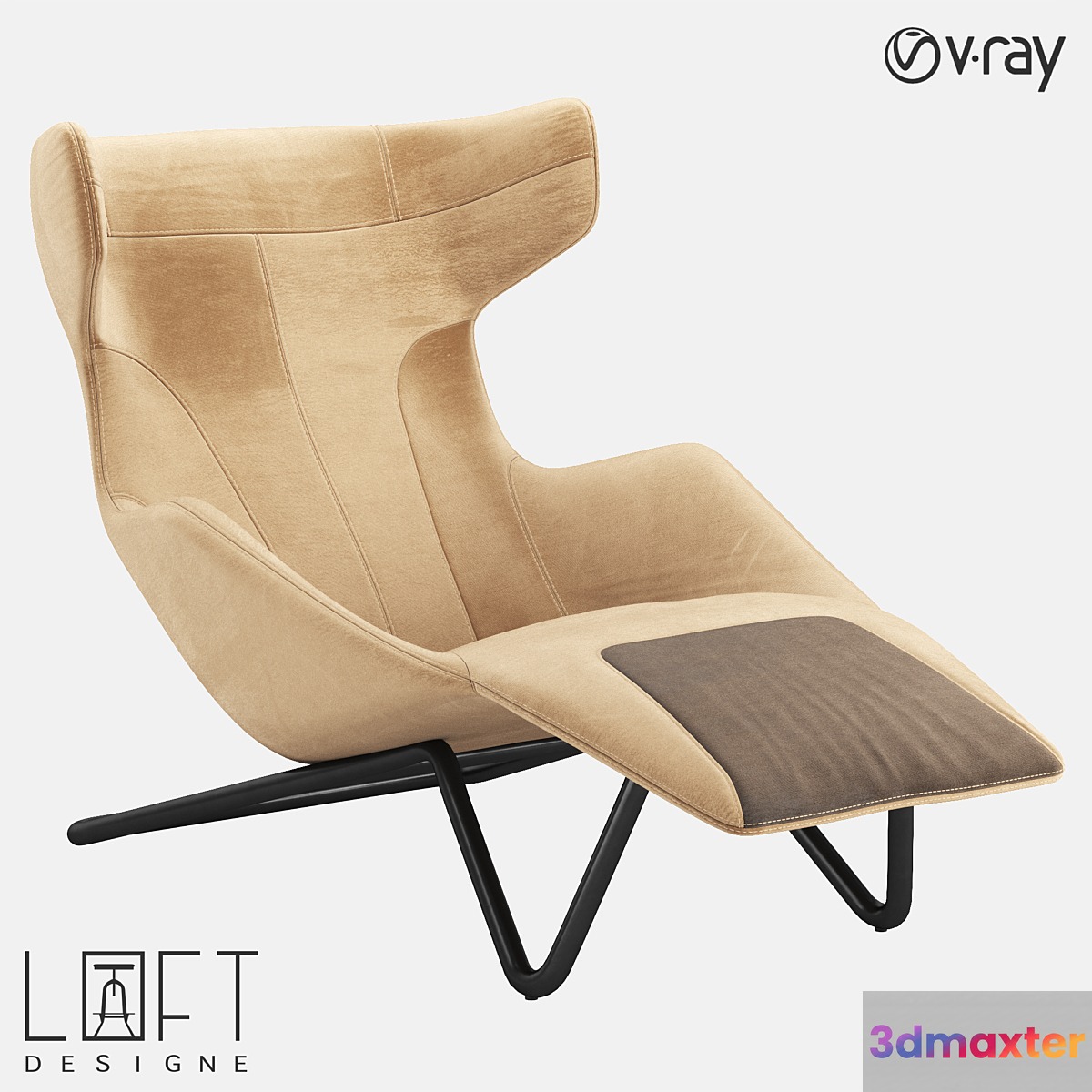 Armchair LoftDesigne 36558 model - No.4