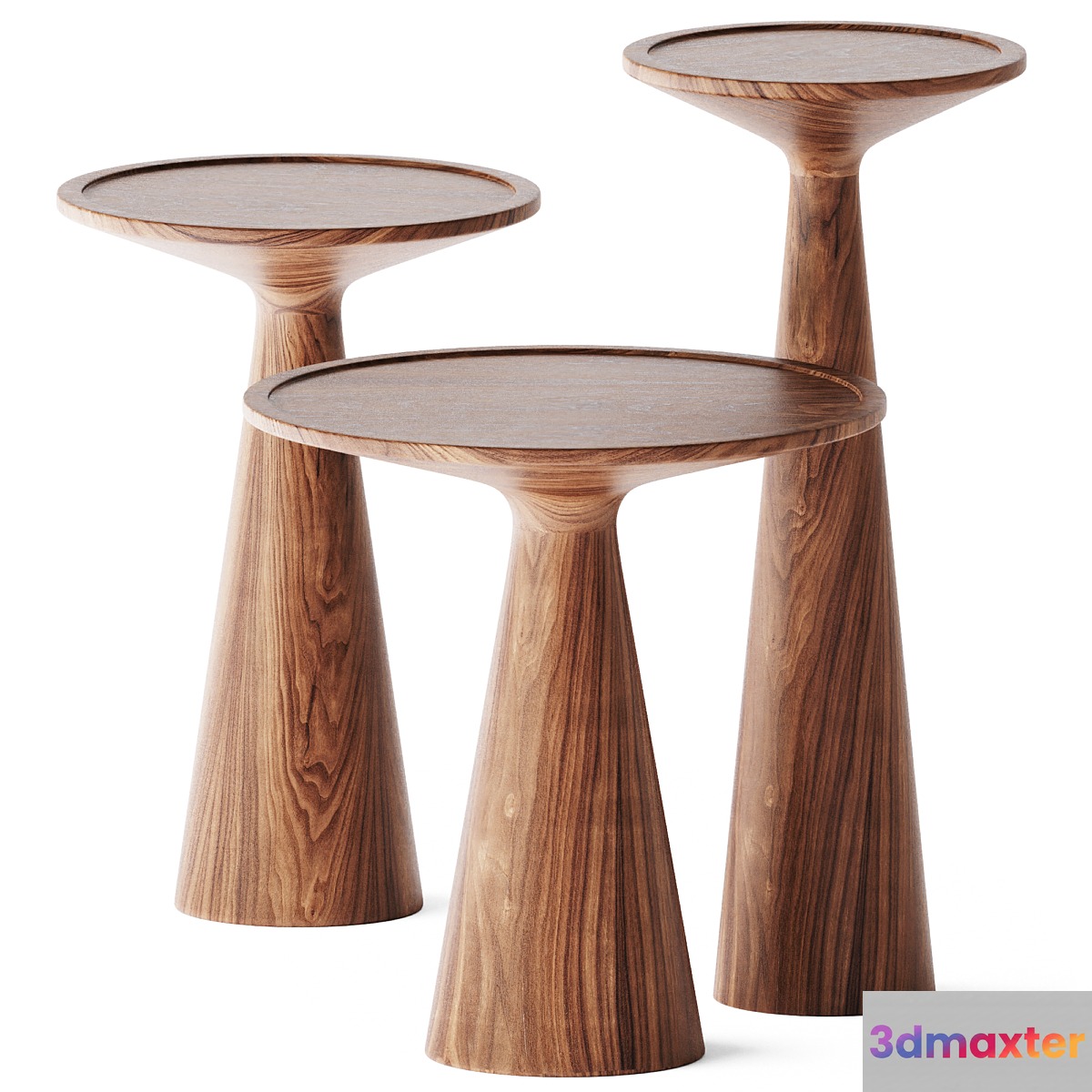 Round Coffee Side Table Figura by Draenert - No.3