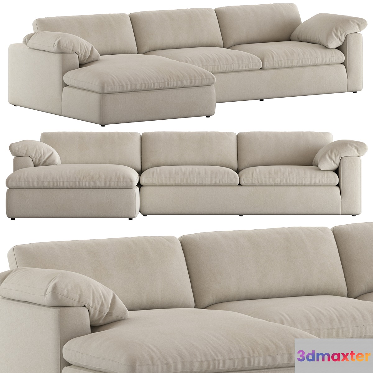 Coco Republic Hadley Modular Sofa - No.3