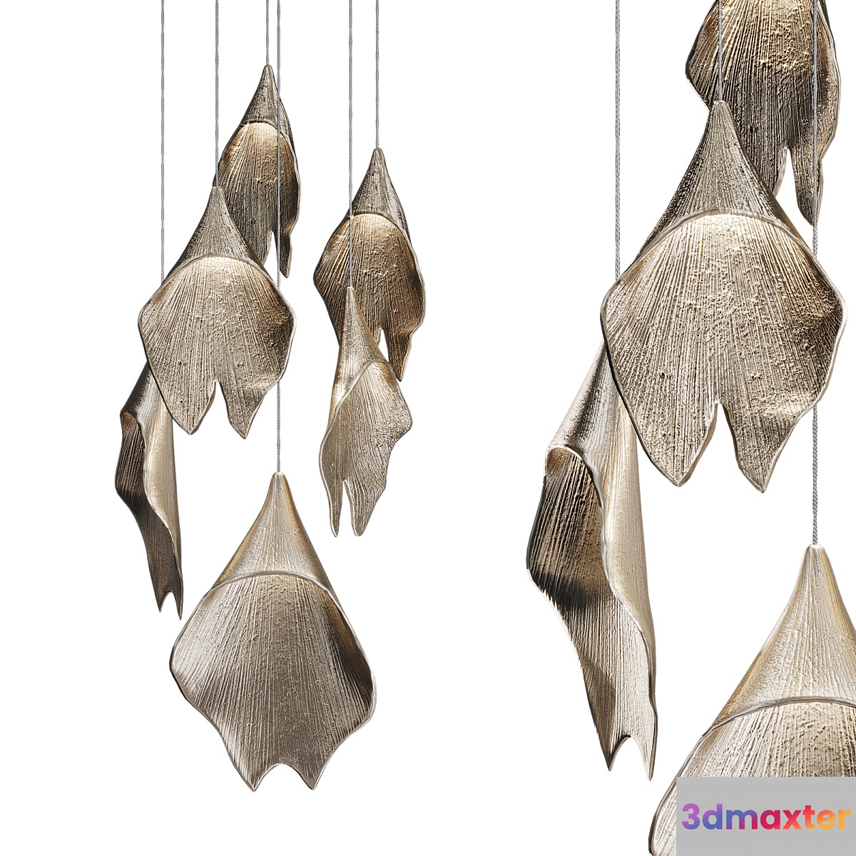 Pendant lamp GINKGO Vetvi Store 3D Max