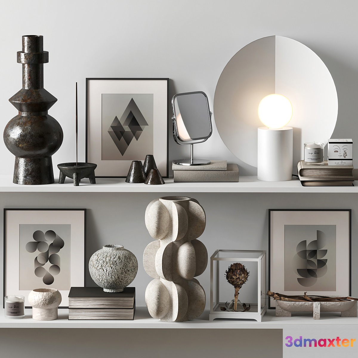 Decorative set with Ceramic 012