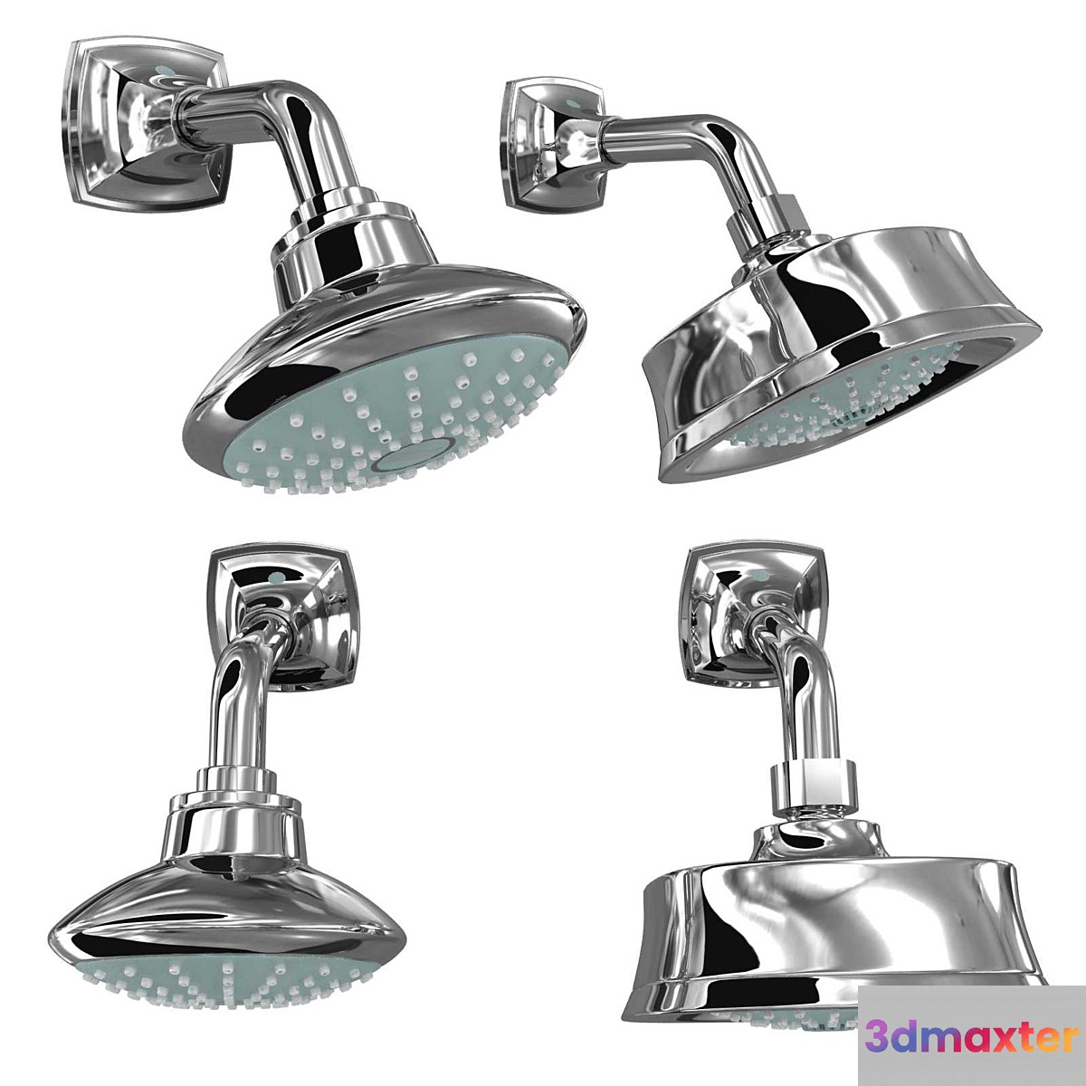 Grohe shower head 3D Max