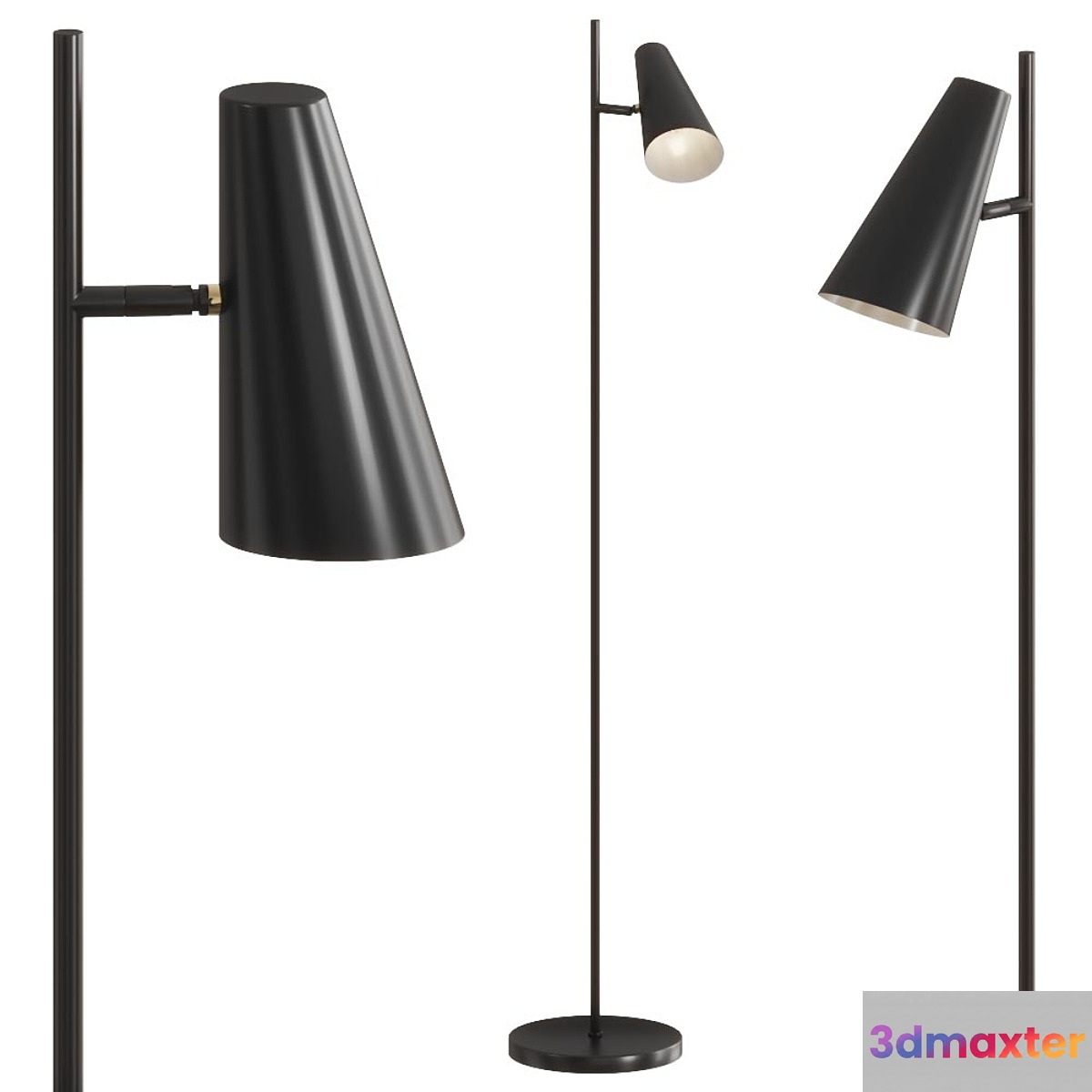 Woud - Cono floor lamp 3D Max