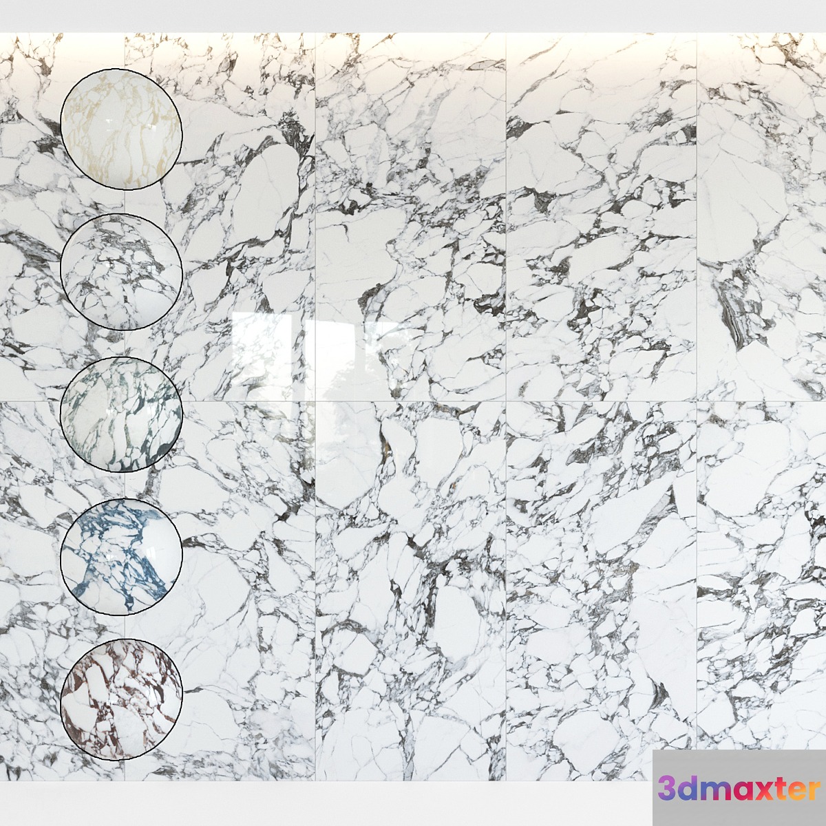 41zero42 Pulp Marble 3D Max