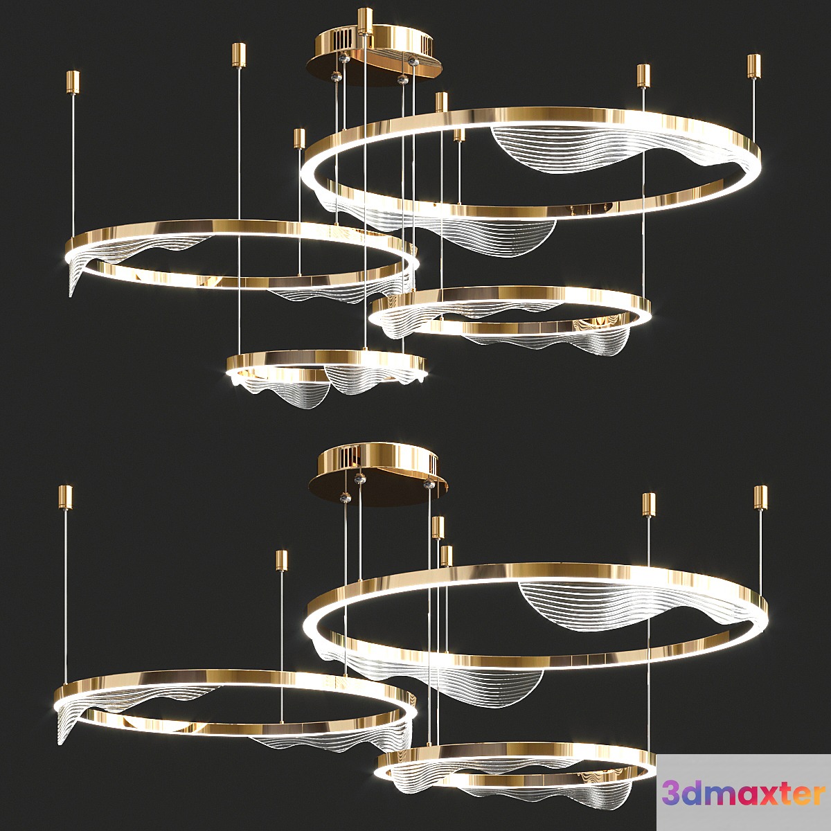 Hanna b ring chandelier