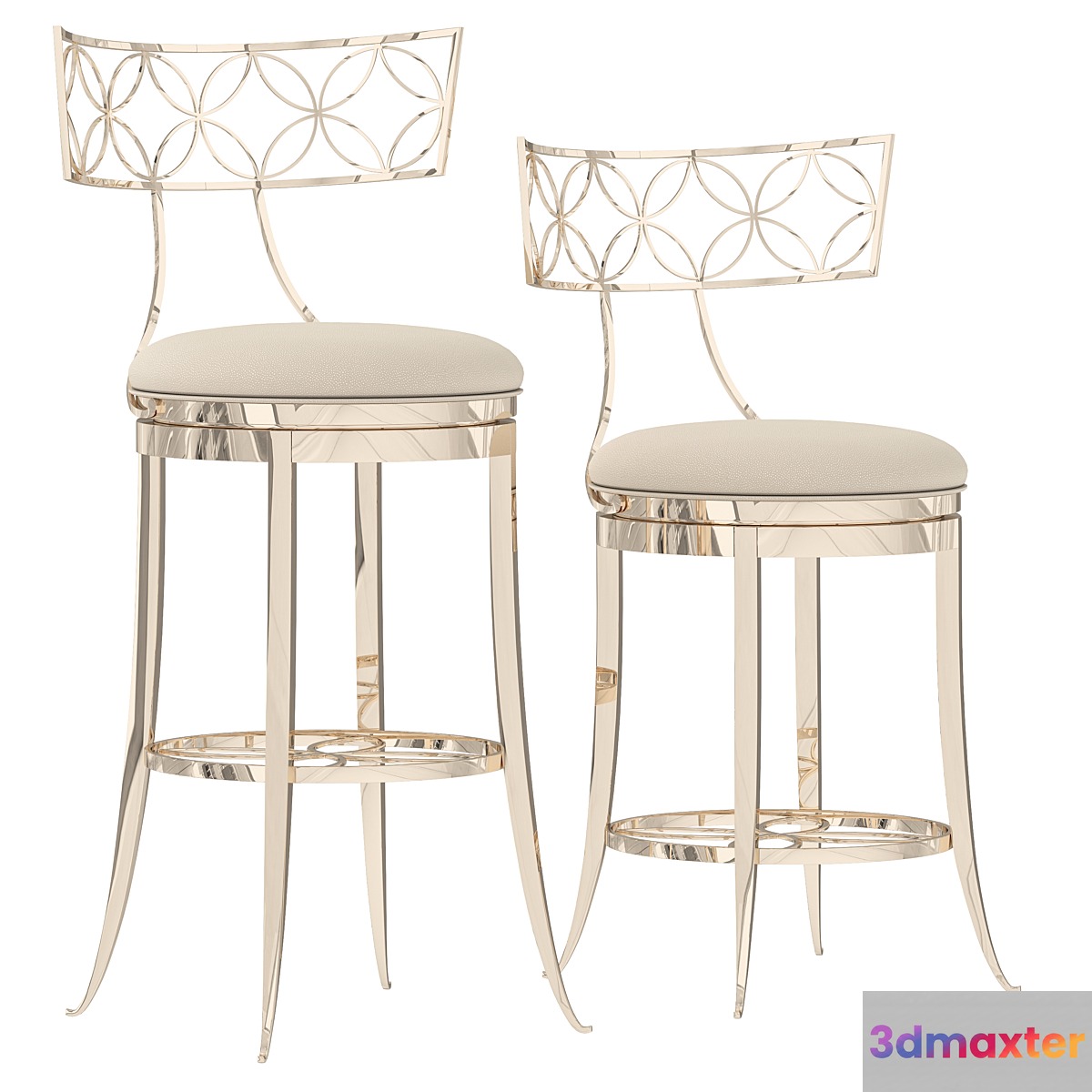 Barstool Royal Klismos At The Bar and semi-bar Royal Klismos At The Counter Caracole - No.4