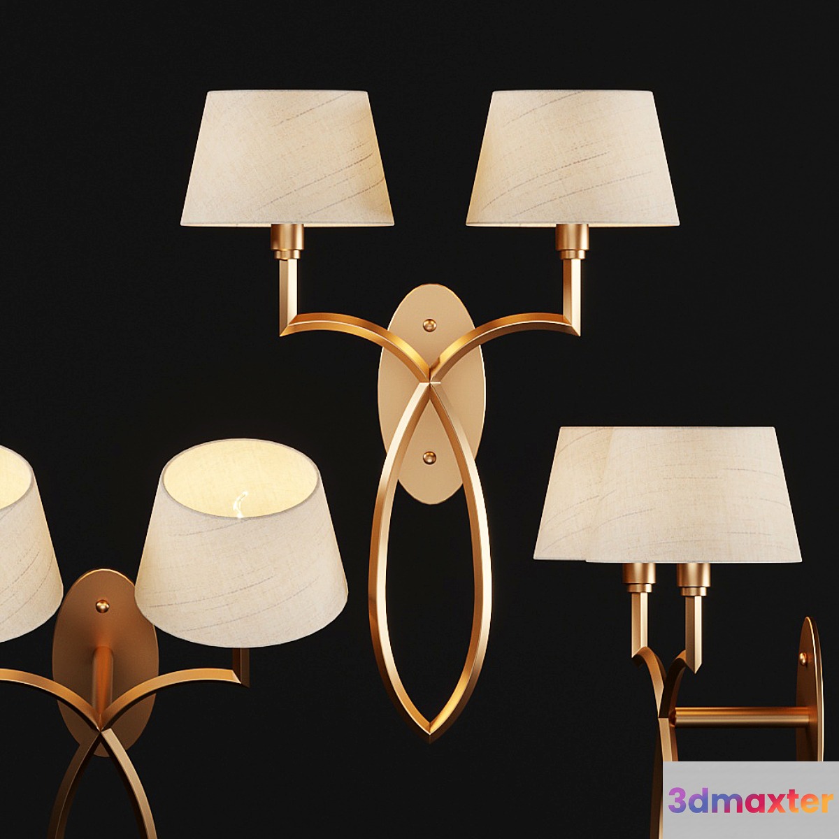 Wall lamp Florence 3D Max