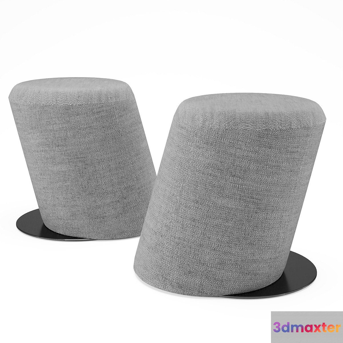 Slant pouf by Tom Dixon