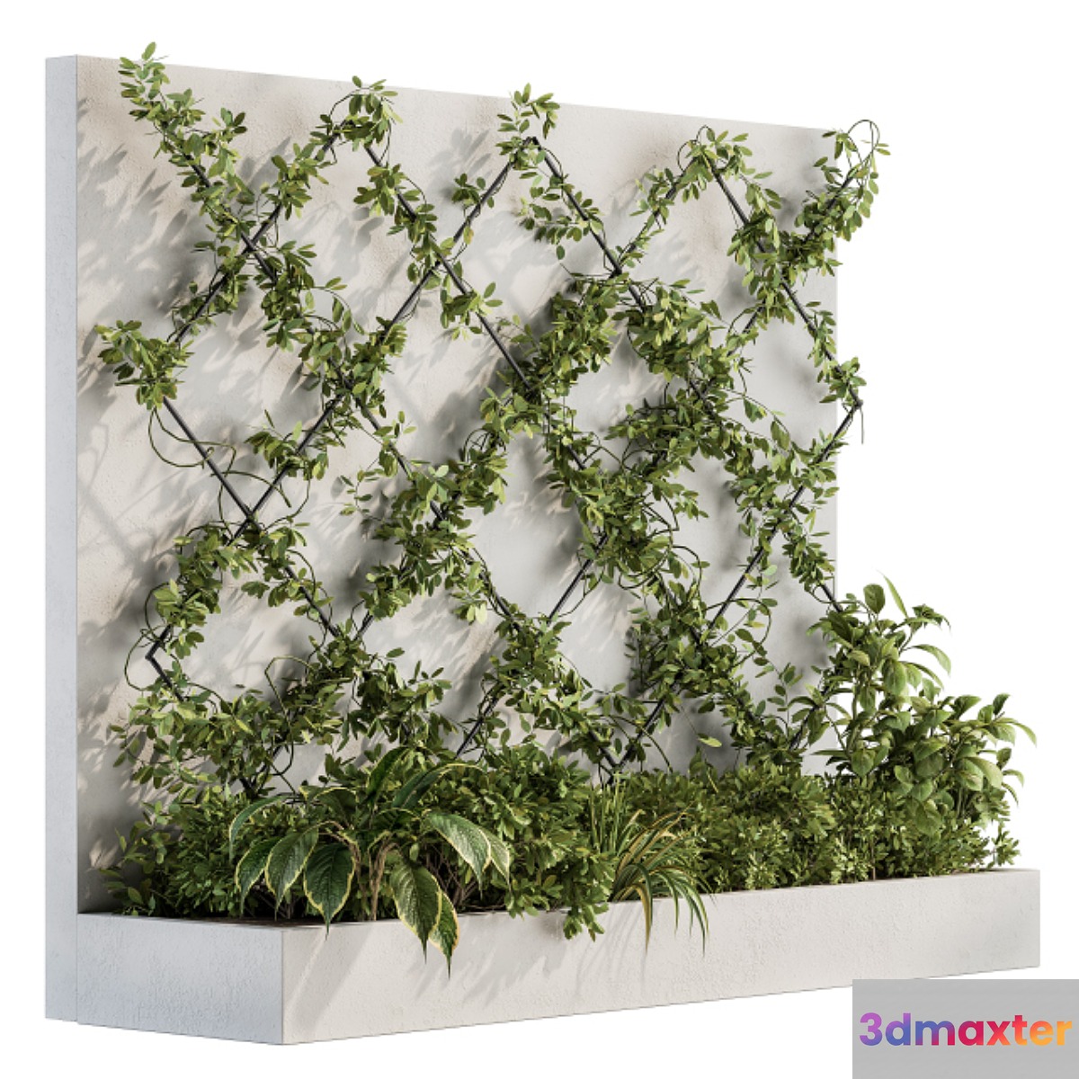 Vertical Garden - Wall Decor 24 3D Max