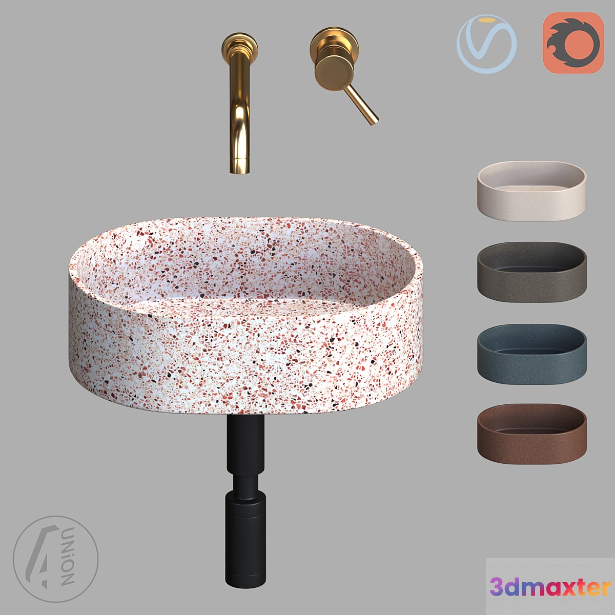 Washbasin terazzo b