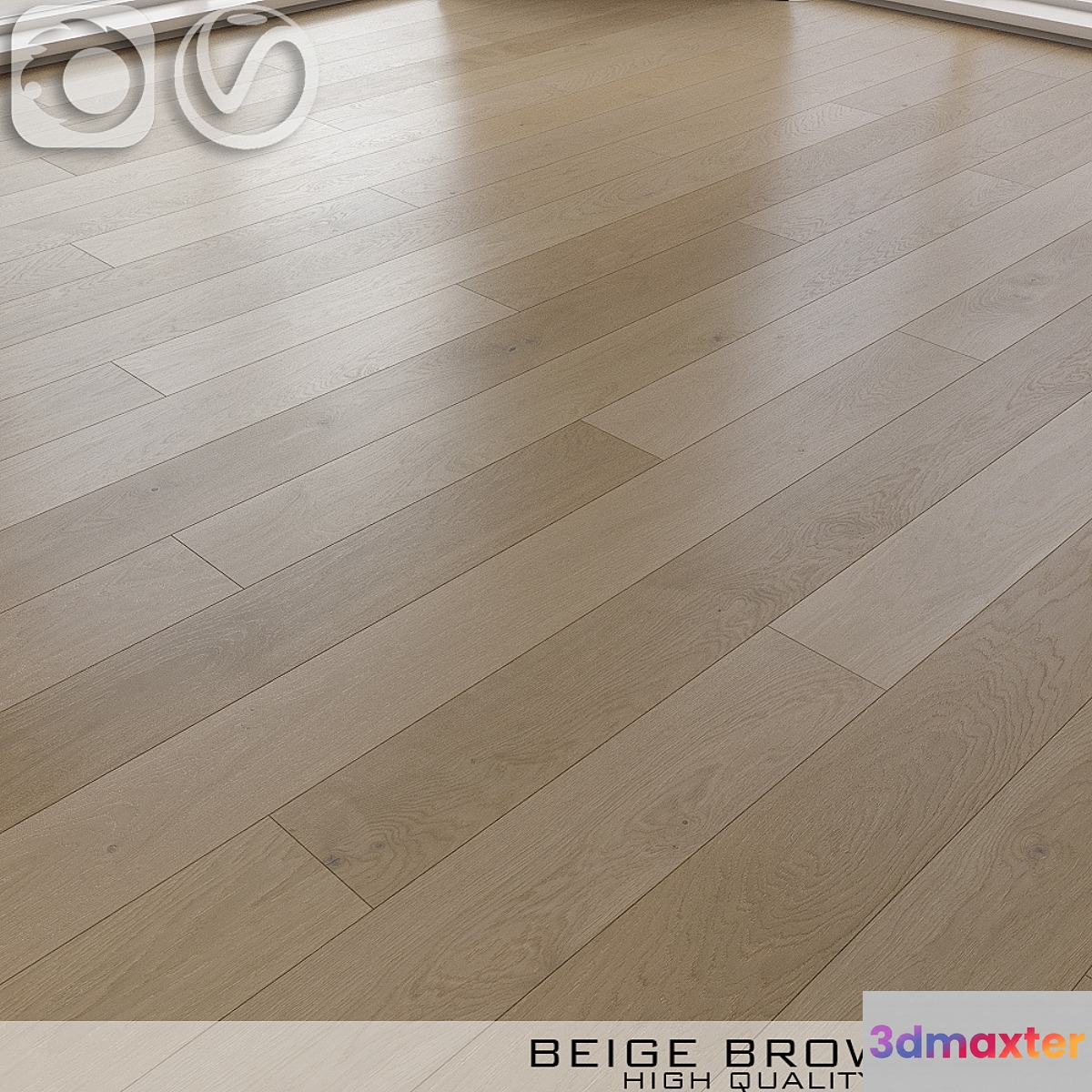 Parquet board TerHurne 1101012220 3D Max