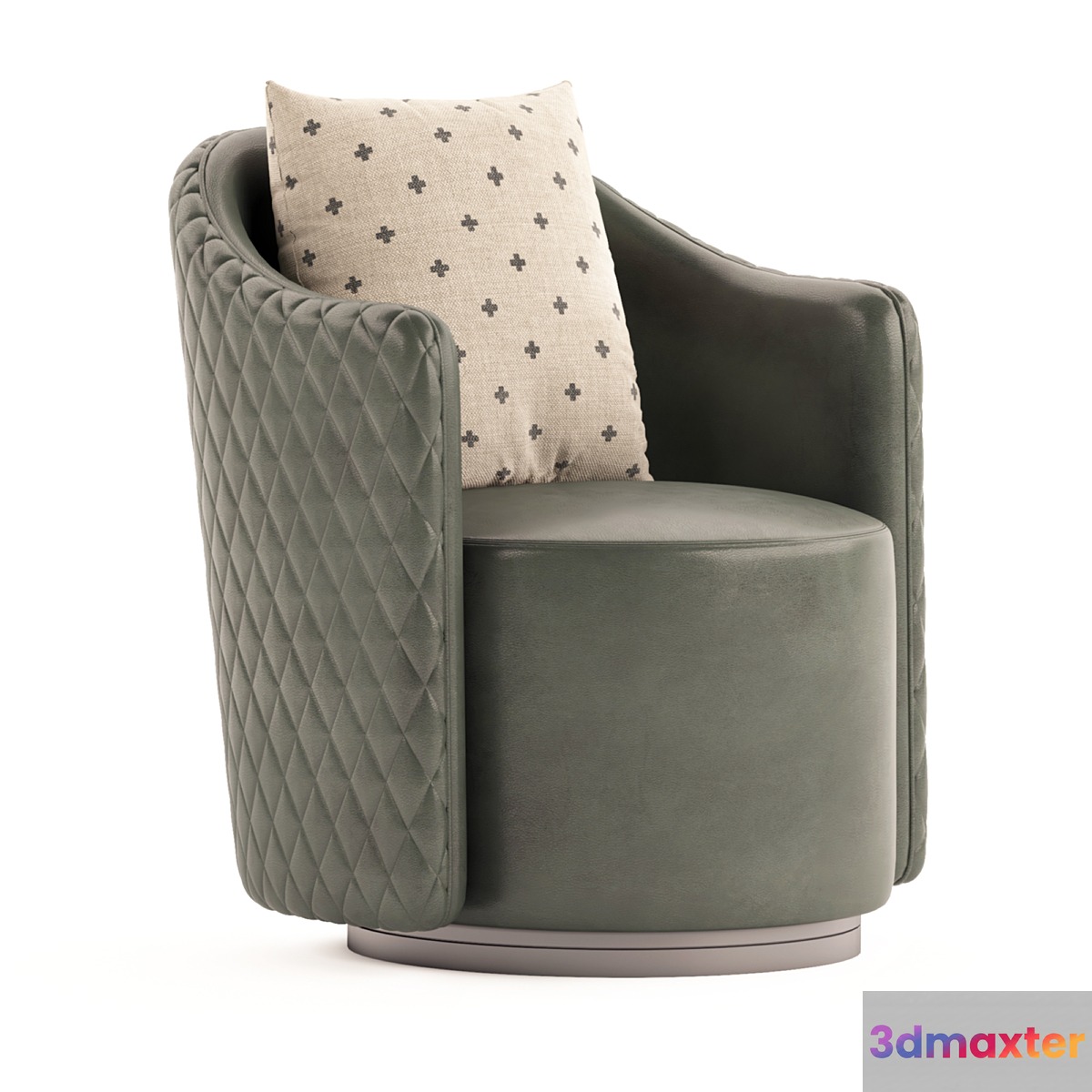 Vintage Lounge Armchair 3D Max