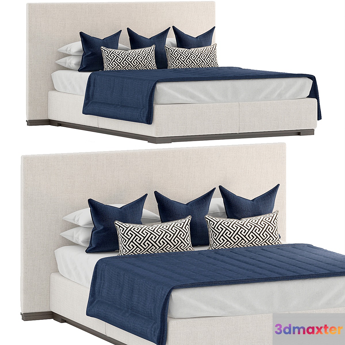 Maxalto Bauci bed - Ovidio 3D Max