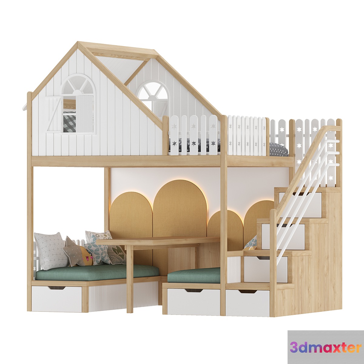 Kids Room Bed 02