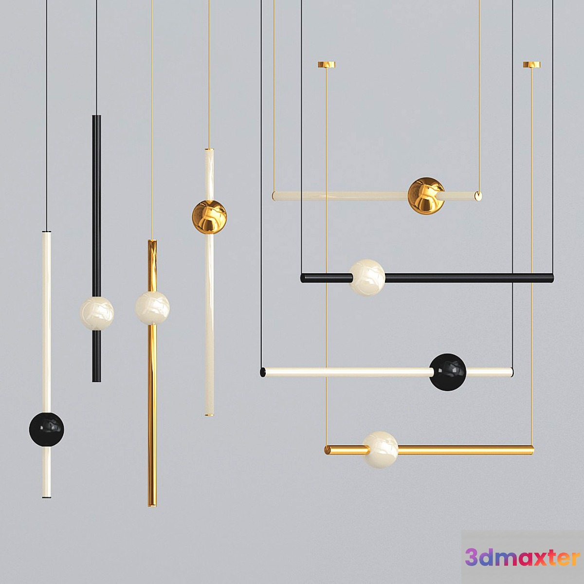 Orion globe light 3D Max