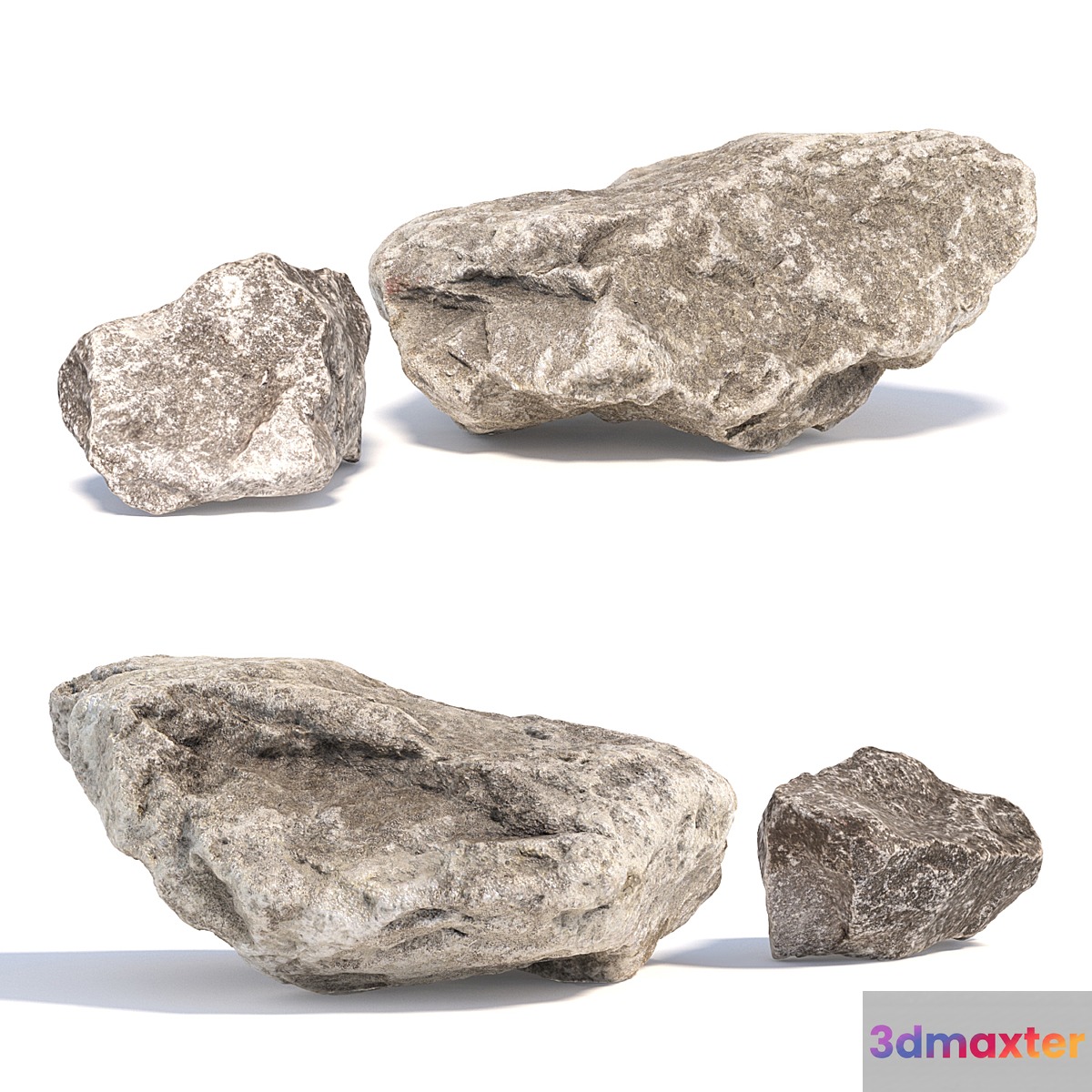 Stones 241 3D Max