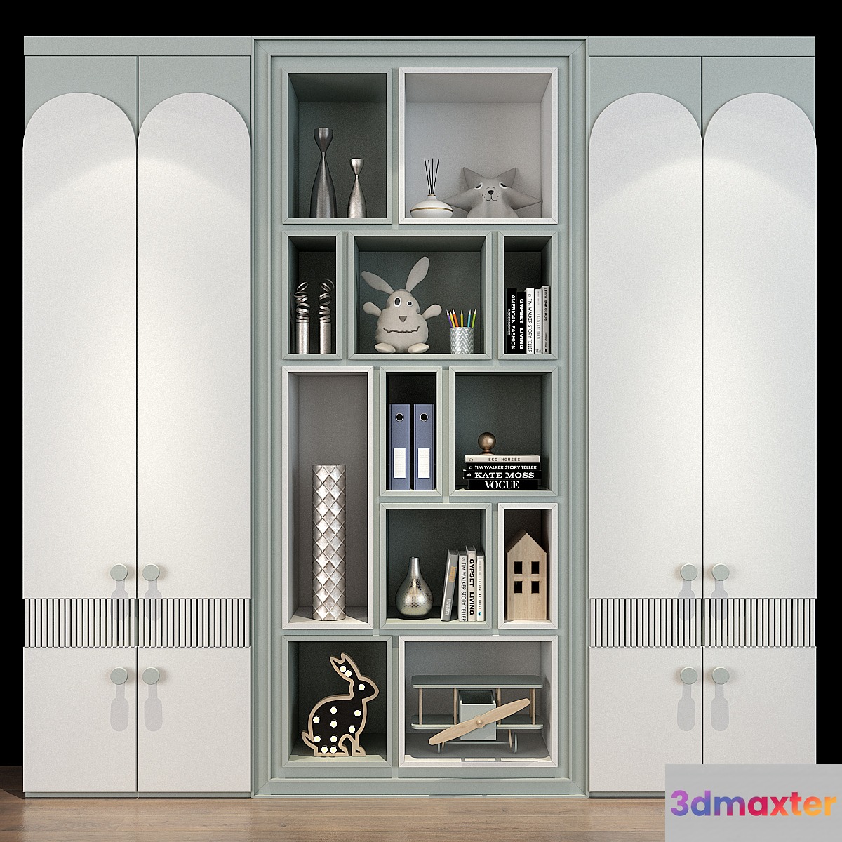 Furniture for a children 0329 3D Max