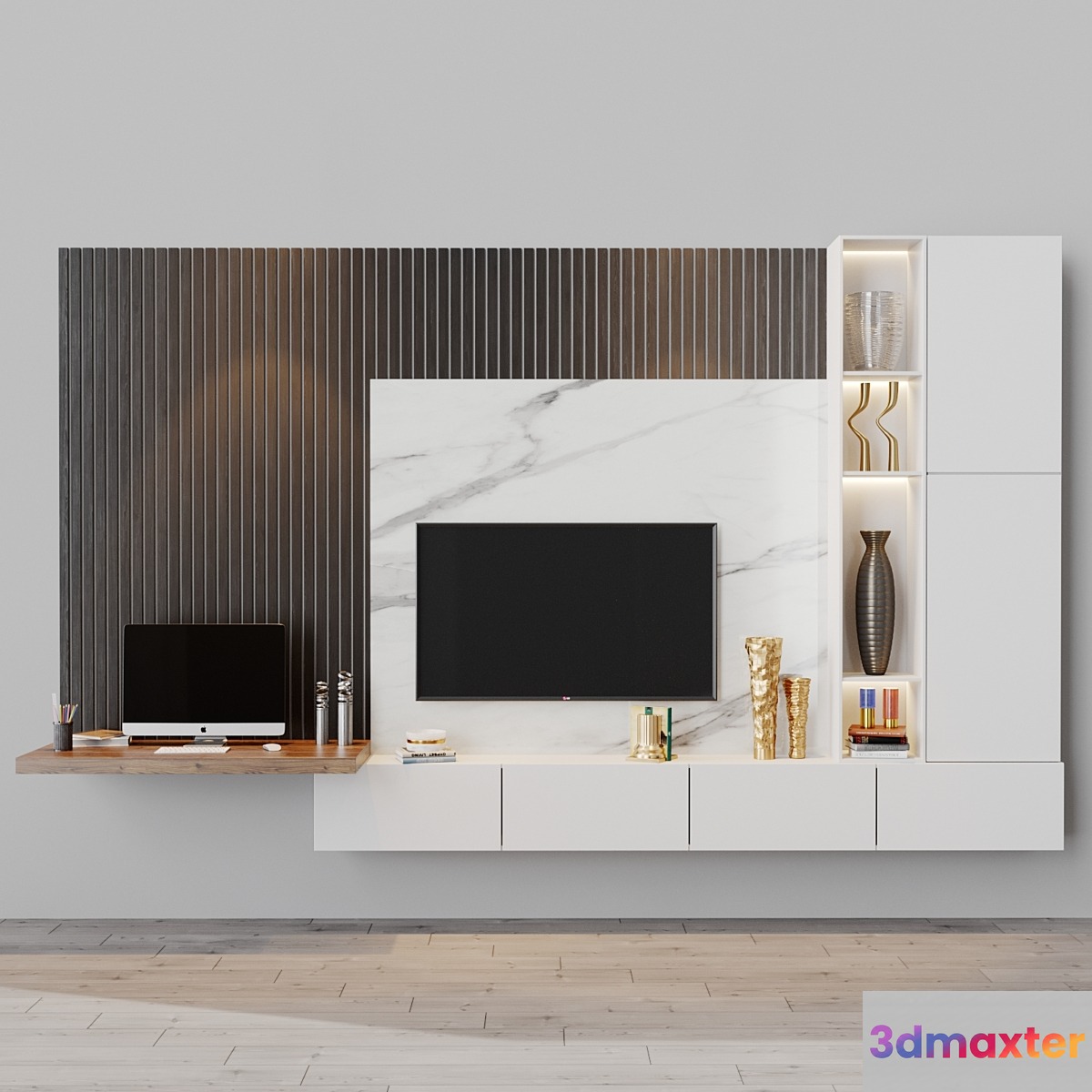 tv set 172 3D Max