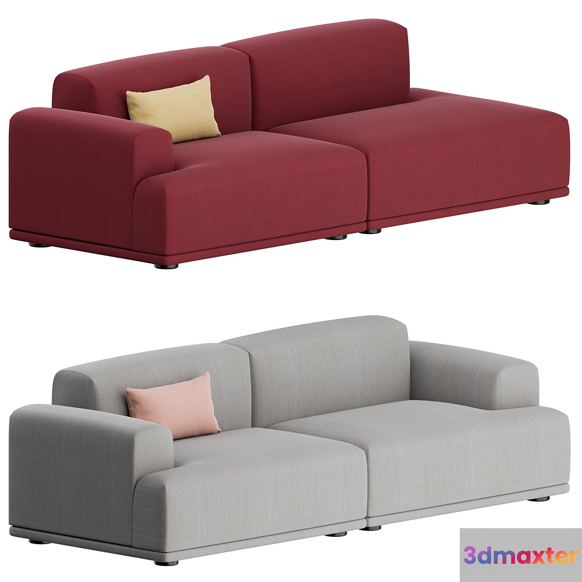 Connect Sofa 2 Seater 01 by Muuto
