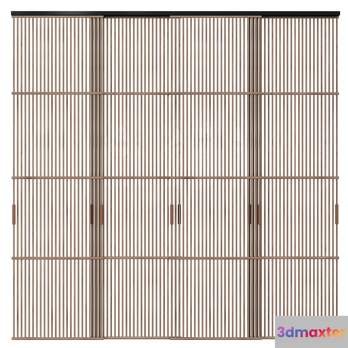 Ethnic style sliding partition - No.3