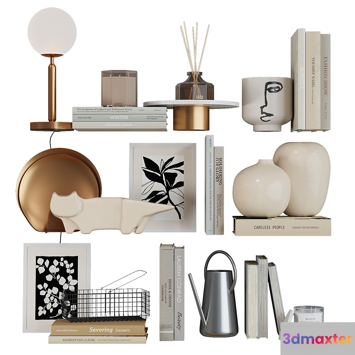 Decor shelf set 11 - No.4