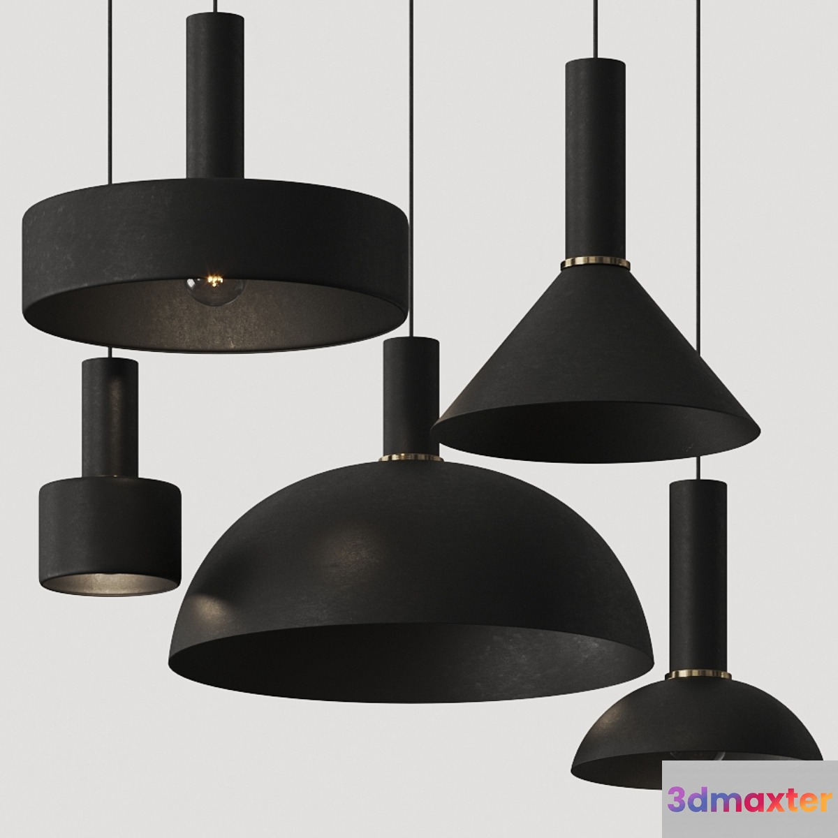 Ferm Living Socket Pendant Lamps 3D Max