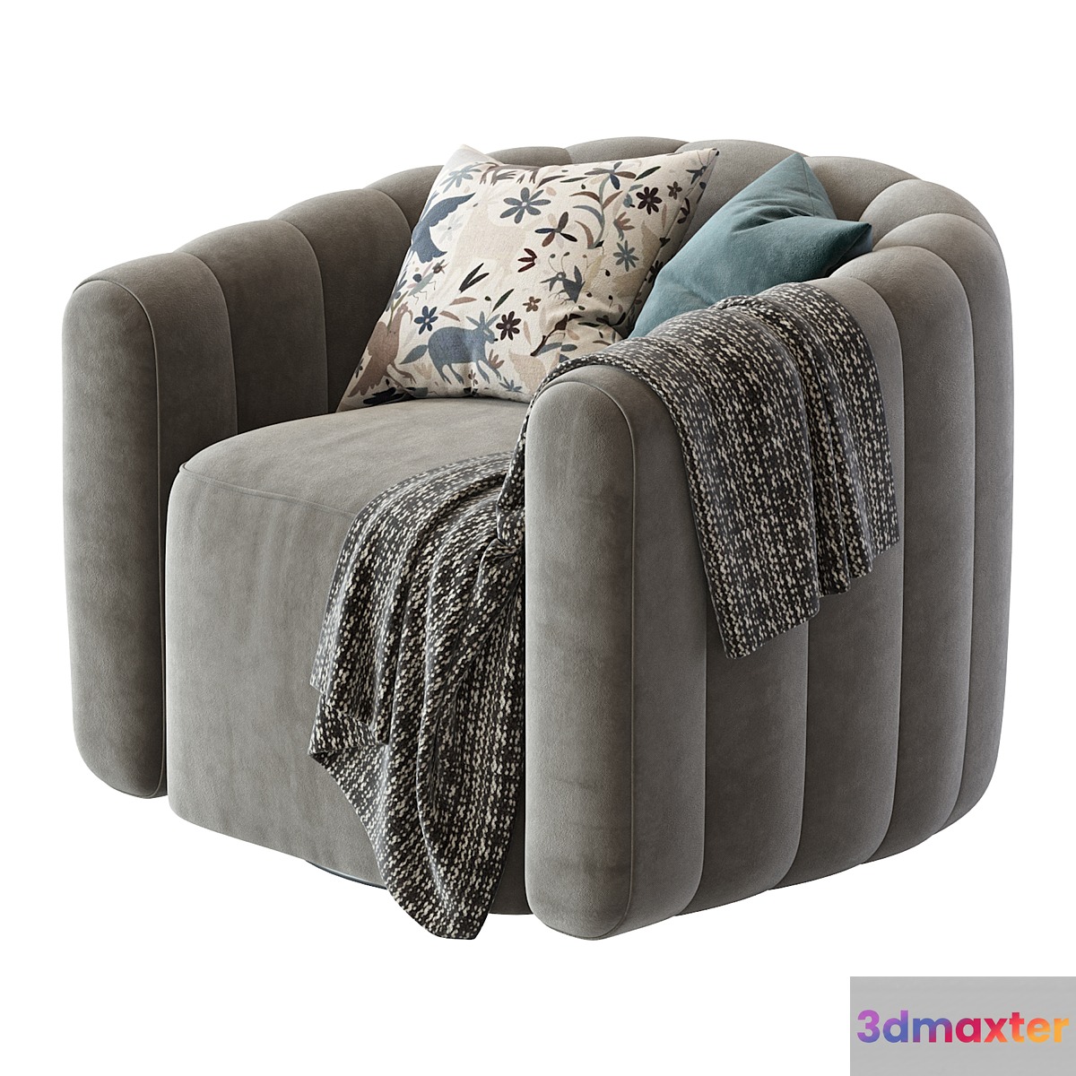 Fitz swivel chair - No.2 3D Max