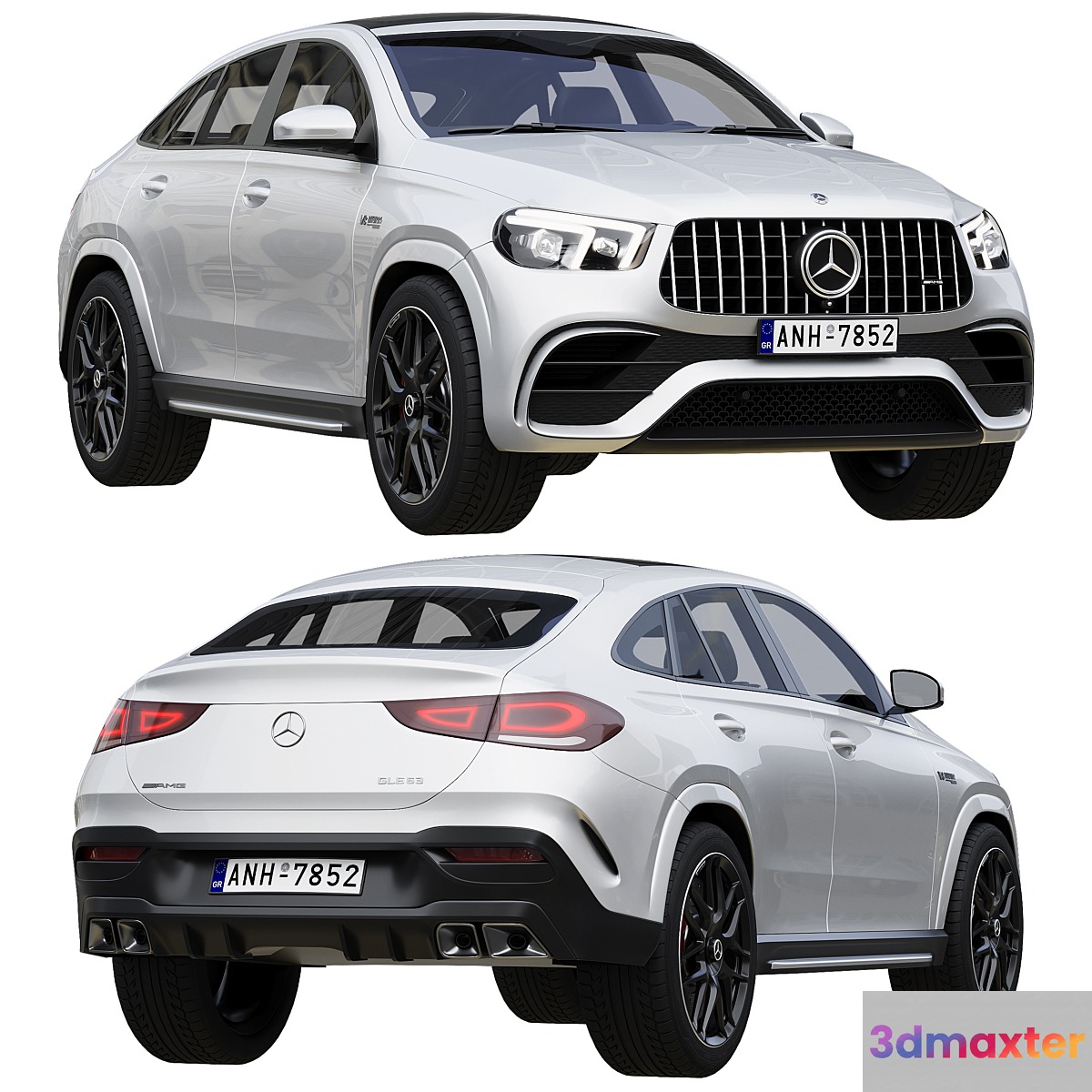Mercedes-Benz AMG GLE 63 Coupe 2021 3D Max