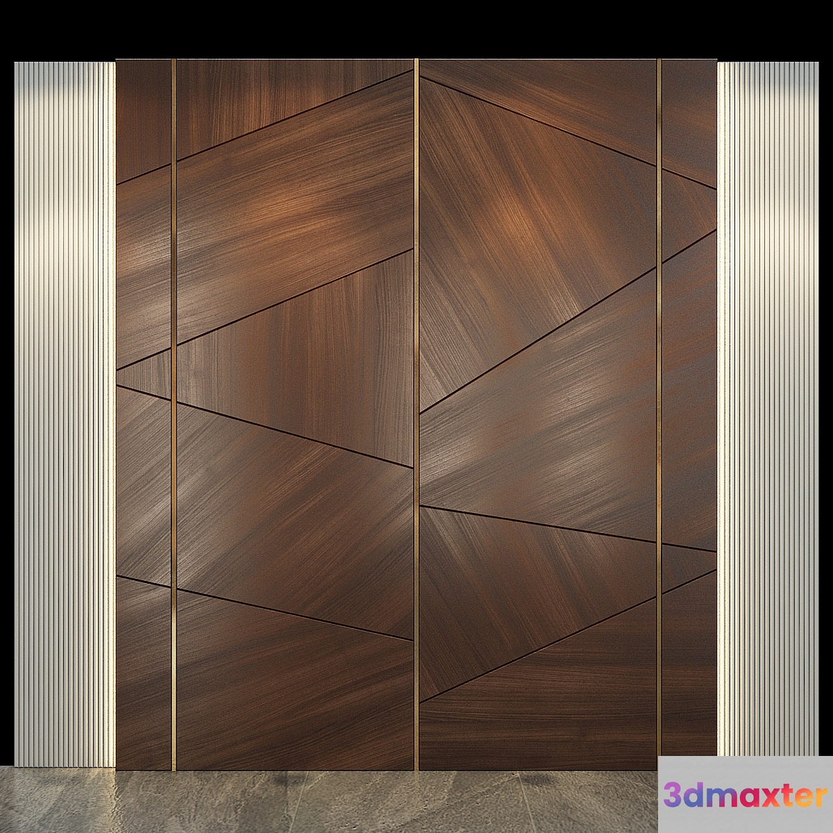 Wall Panel 18 3D Max