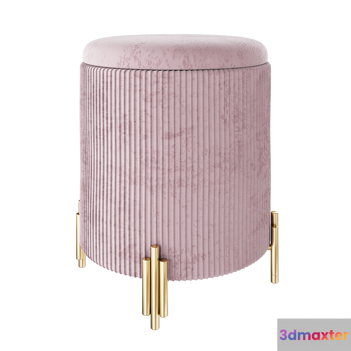 Pouf box from inmyroom 3D Max