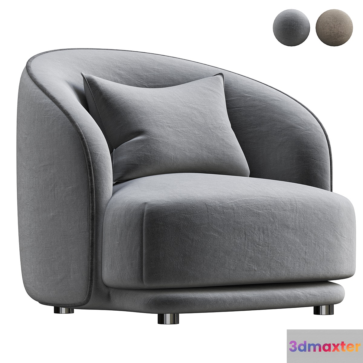 Redondo armchair by moroso 3D Max