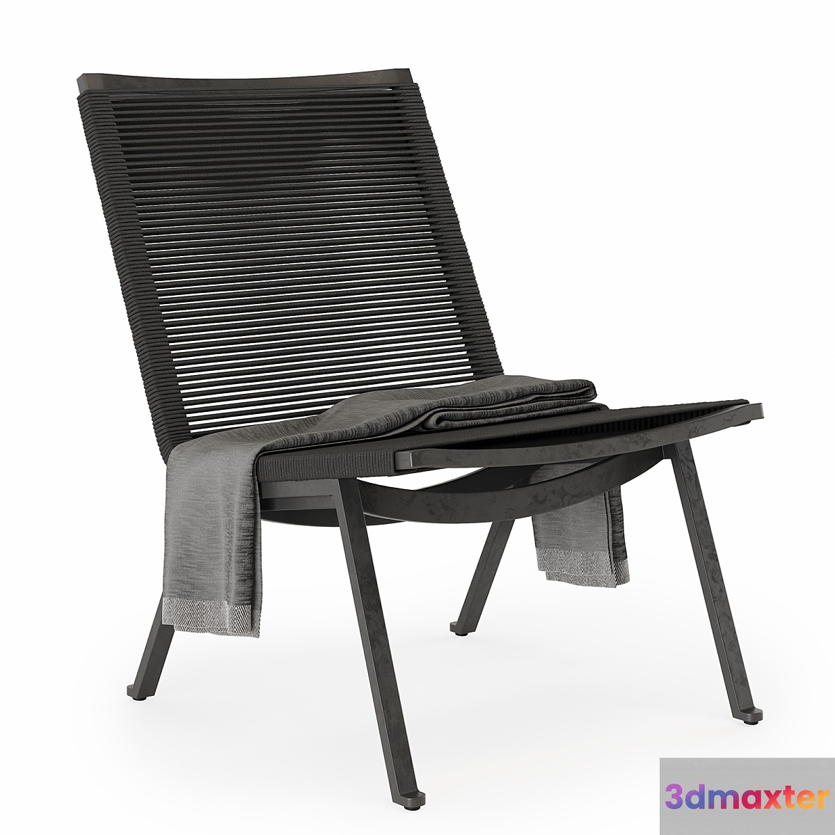 Zenith Outdoor Side Chair 3D Max