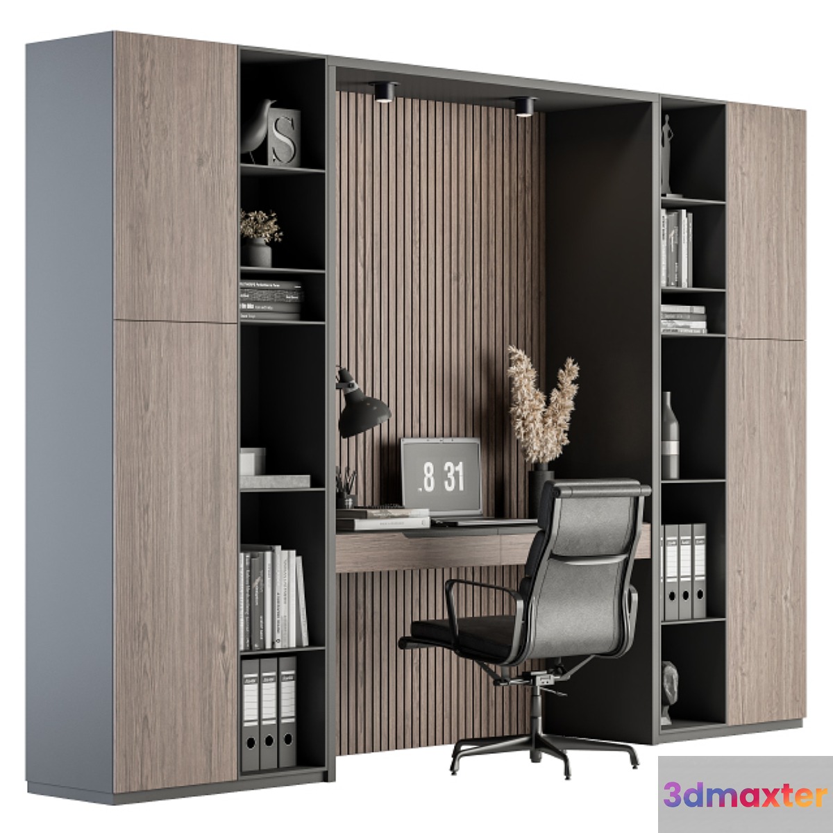 Office Furniture - Home Office 19 3D Max