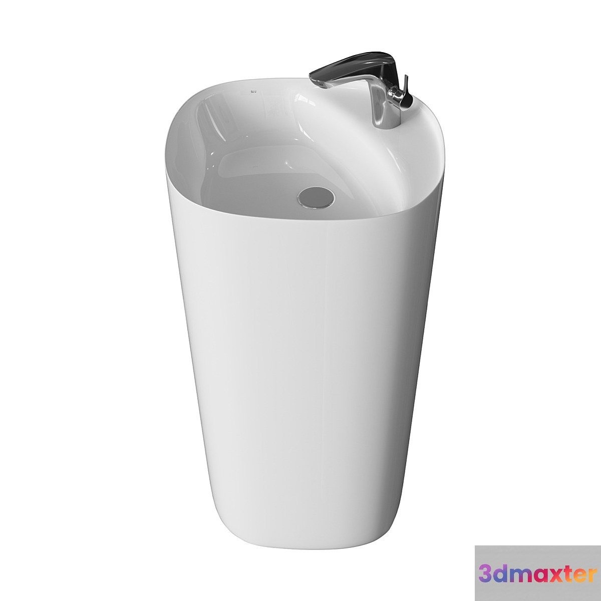 BEYOND REF: 3270B0000 Floor standing washbasin Totem - No.2