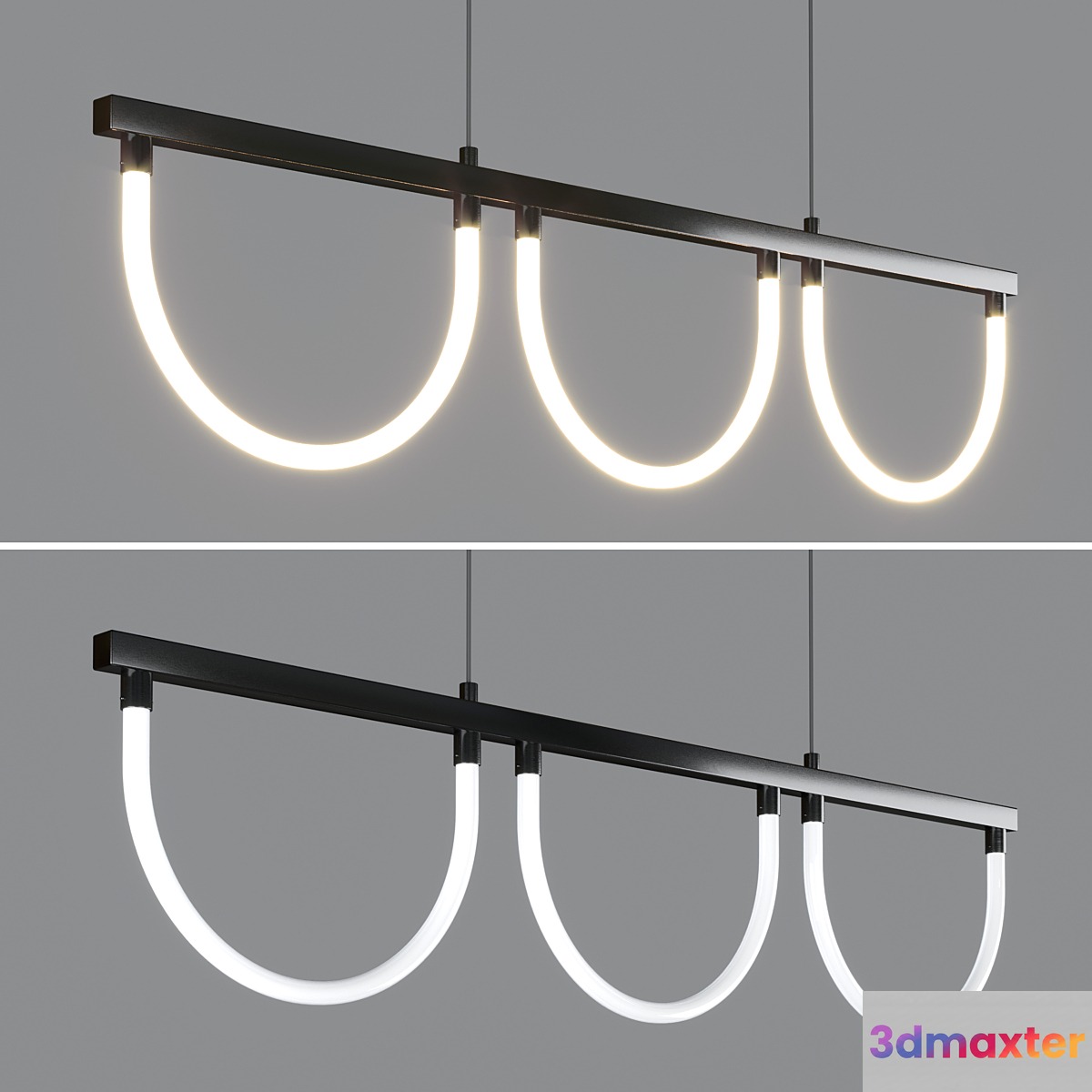Meego lighting modern led pendant lamp 3D Max
