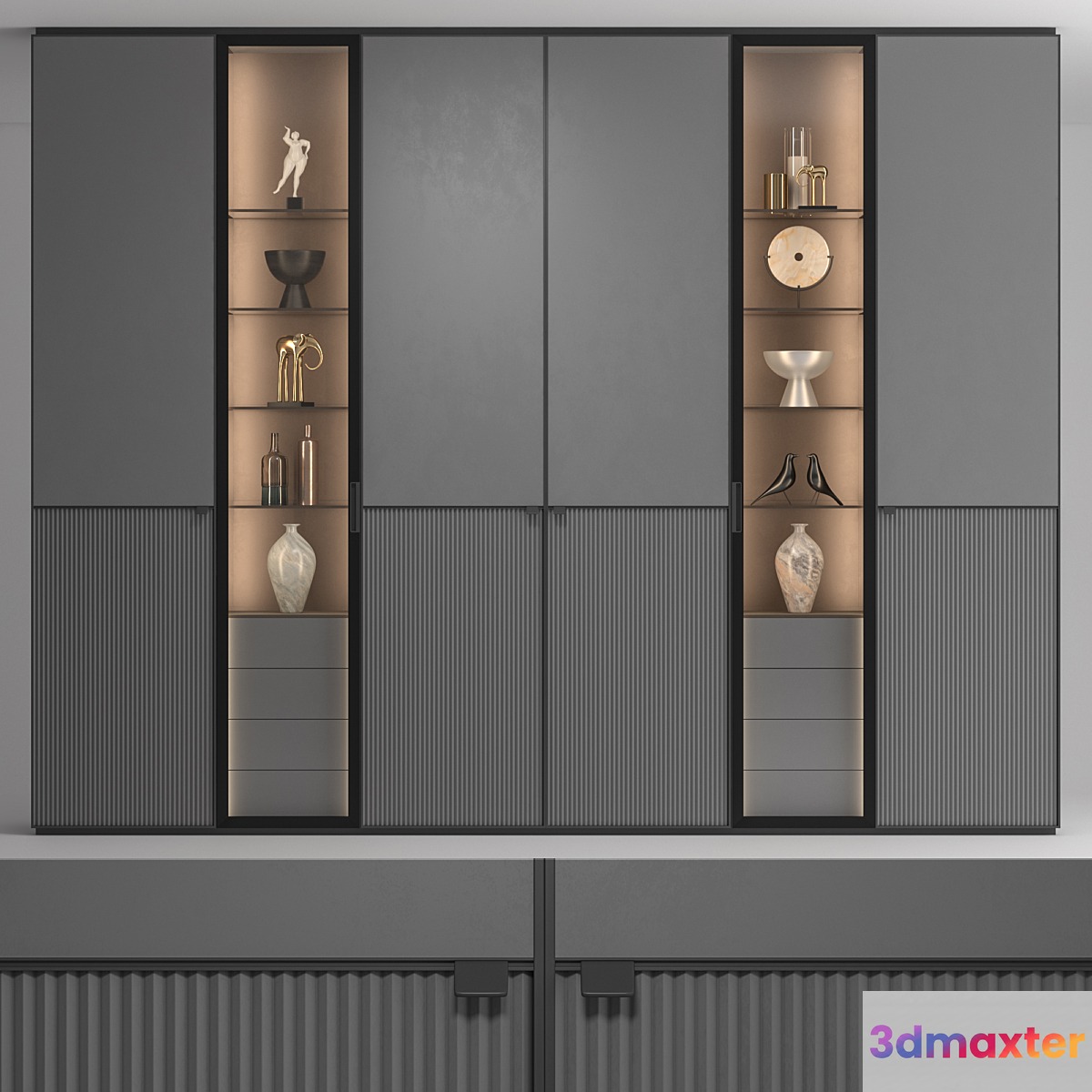 Rimadesio Modulor cabinet V2 3D Max