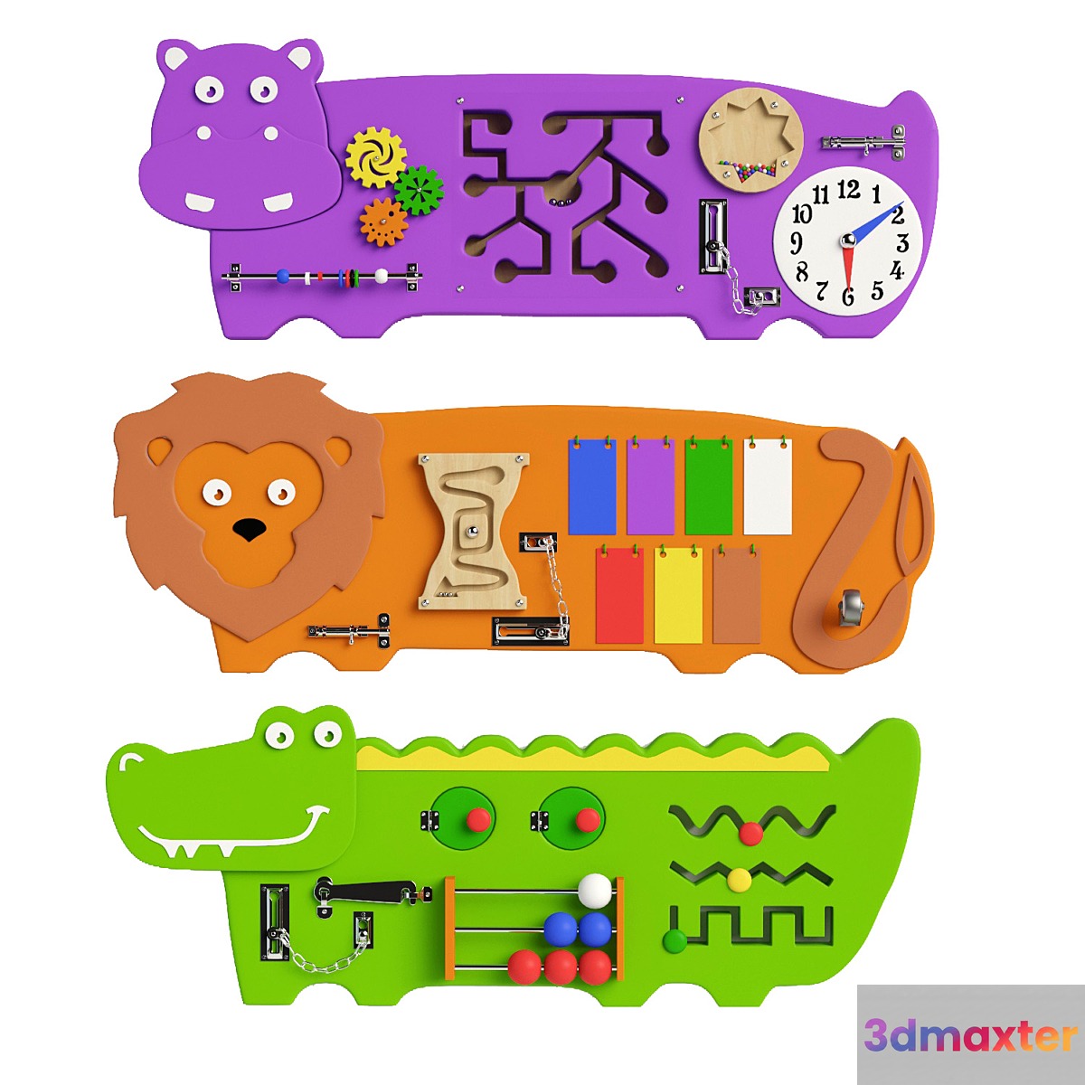 Busyboard african animals