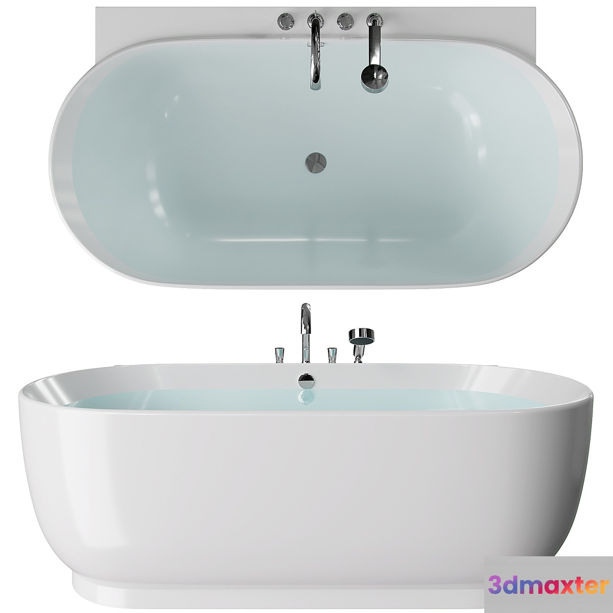 Bath duravit Luv 700 433