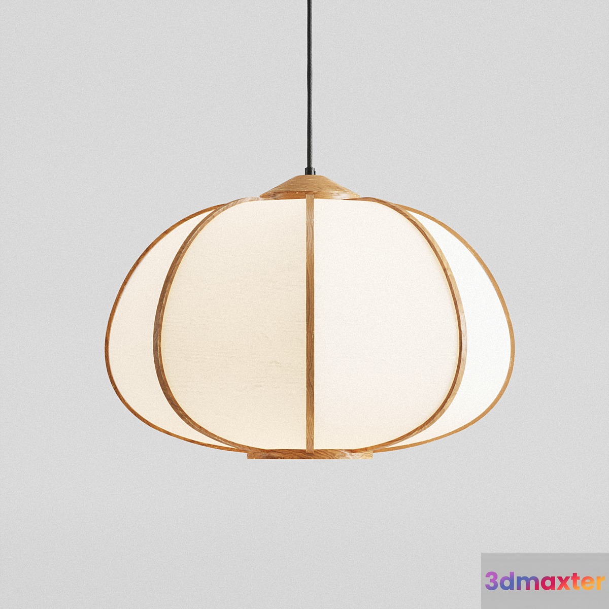 H&M Bamboo pendant light 3D Max