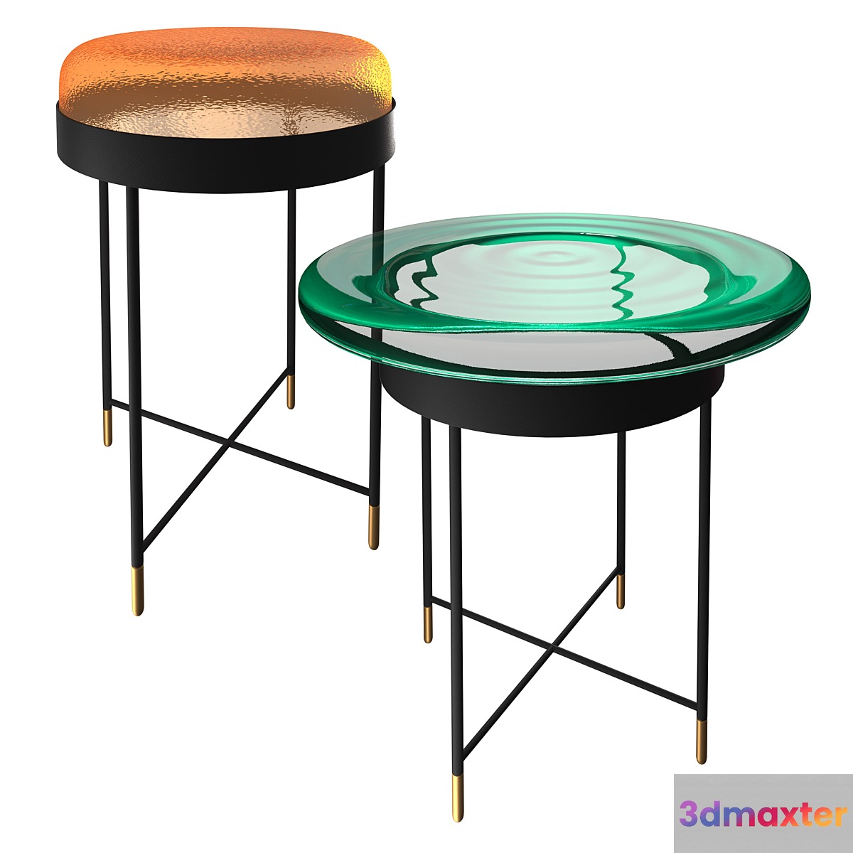 Roche Bobois Bilboquet Pedestal Table 3D Max