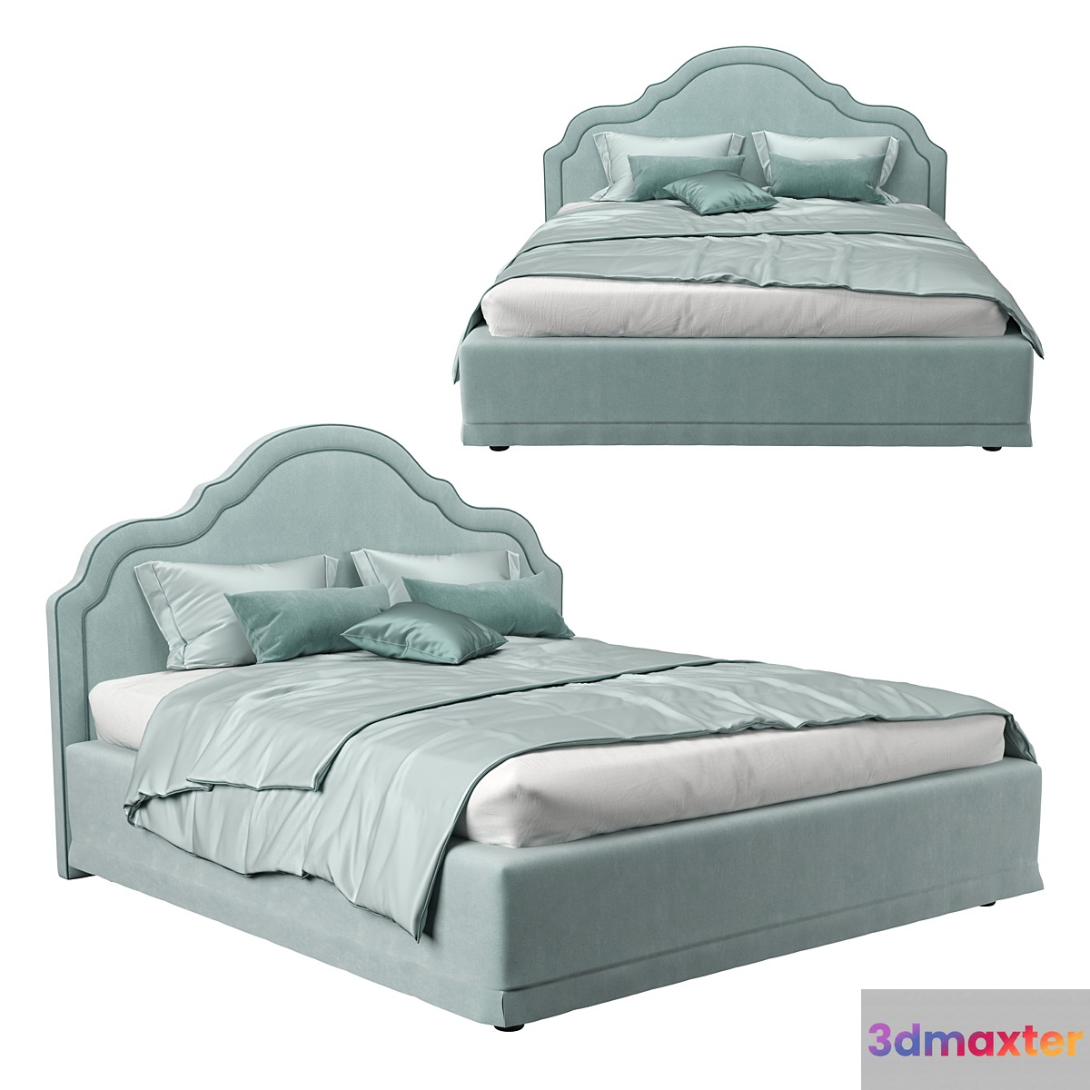 Bed Astoria 3D Max